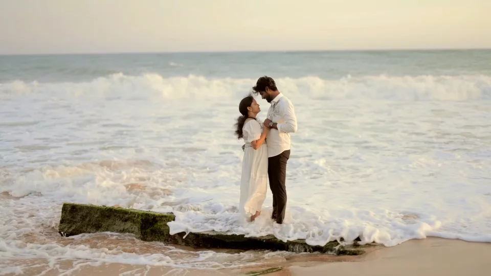 Pre-wedding beach and forest shoot film by Tirunelveli cinematographer Allwin Raj